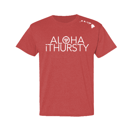 iThursty iThursty Red) Aloha (Heather Hawaii |